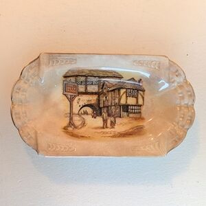Rare Lancaster The Jolly Drover Inn England Trinket Tray